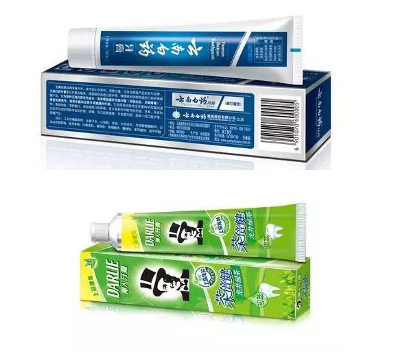 國內牙膏包裝設計
